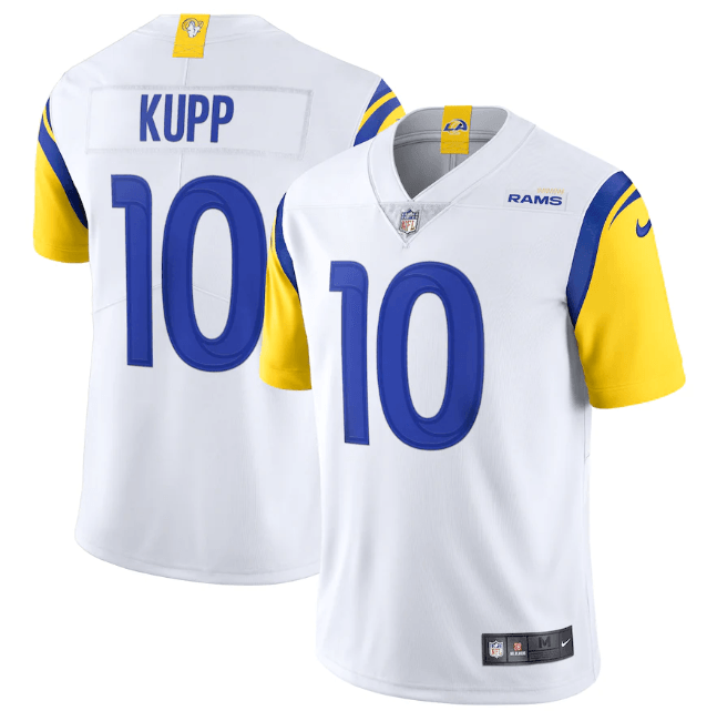 Camisa NFL Los Angeles Rams Vapor Limited Jersey Branca