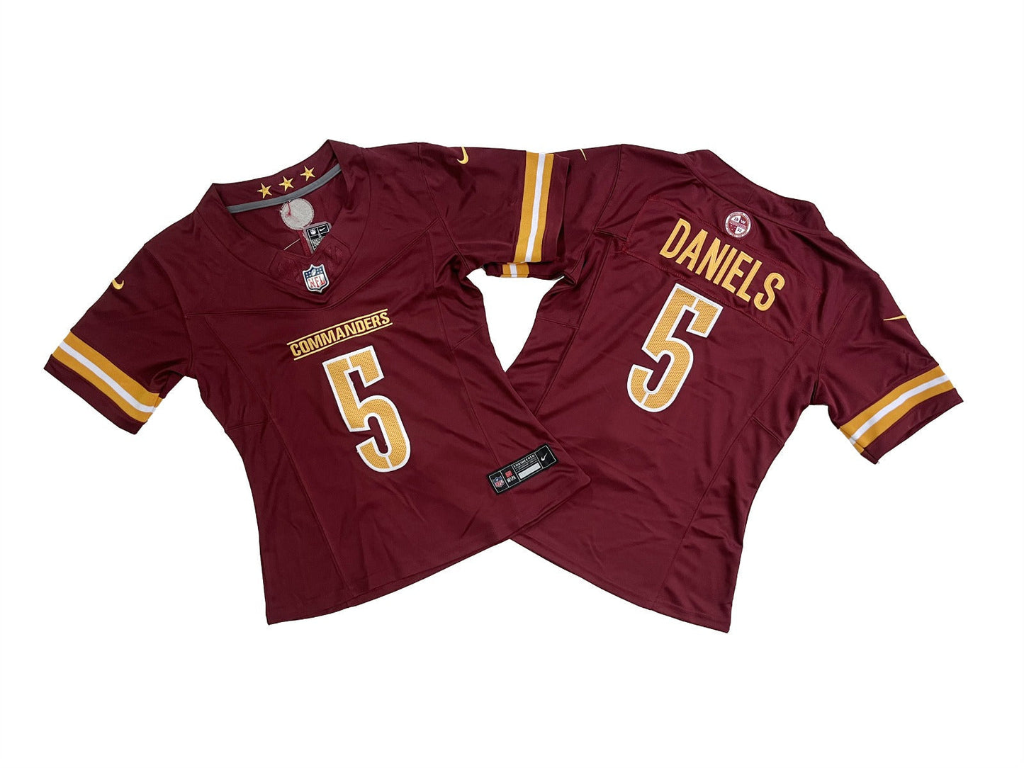 Camisa NFL Feminina Washington Commanders Vapor F.U.S.E. Limited Jersey Vermelha