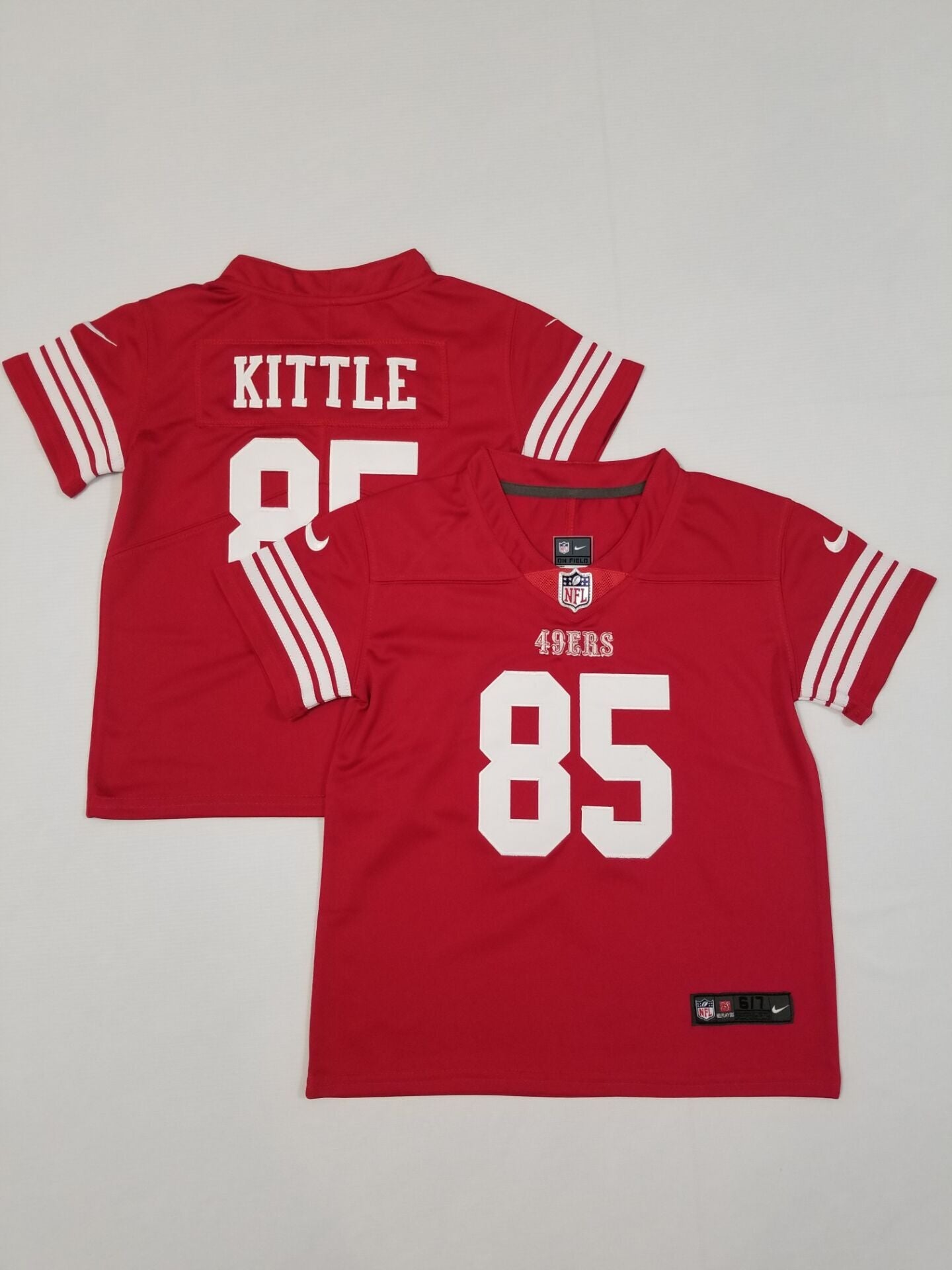 Camisa NFL Baby Jersey San Francisco Vapor Limited Vermelha